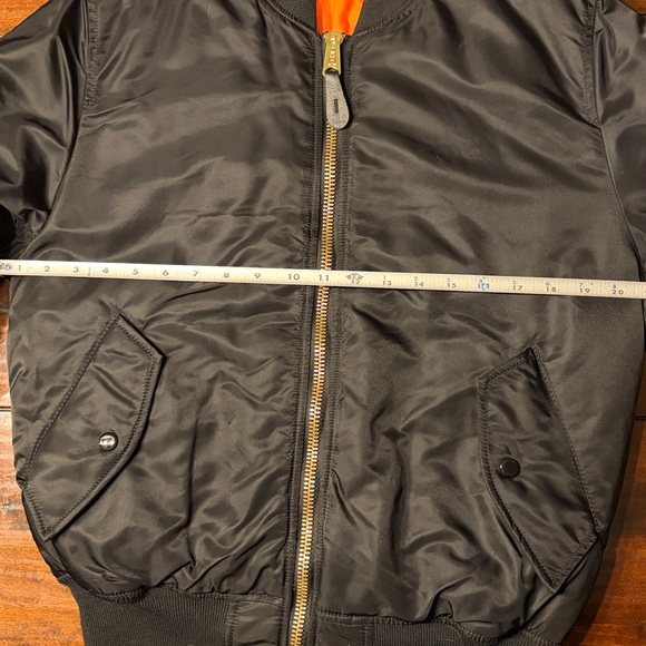 Authentic Alpha Industries Aviator Jacket - reversible!  Perfect condition! - Picture 9 of 10